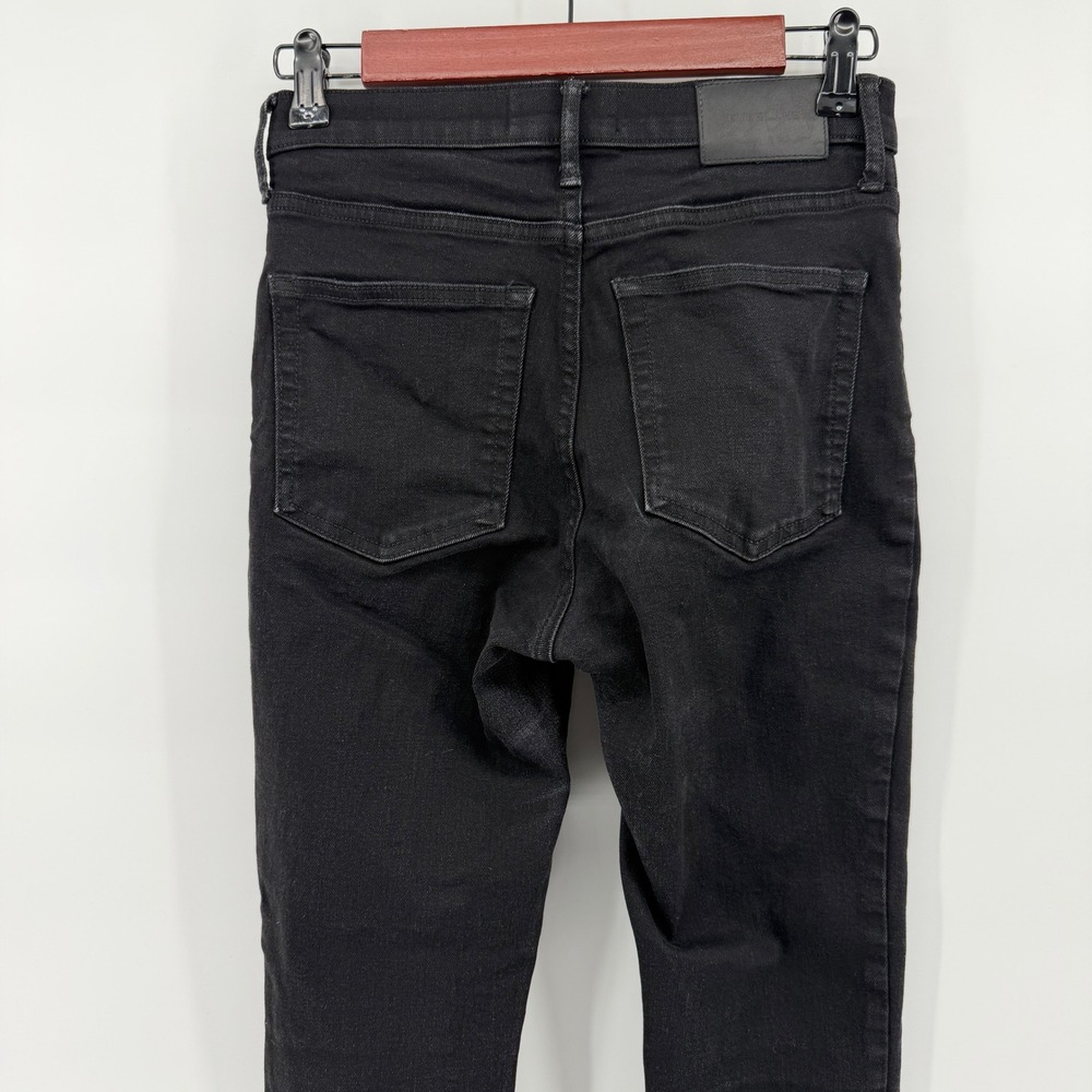 Everlane High Rise Skinny Jeans Womens 27‎ Black Ankle Length Casual Denim - Picture 6 of 15